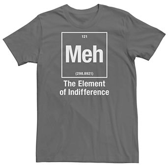 Men's Element Of Meh Tee Shirt