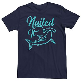 Men's Hammerhead Shark Nailed It Tee
