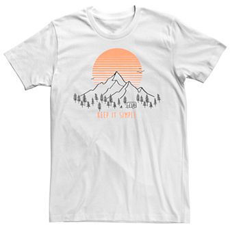 Men's Keep It Simple Camping Tee