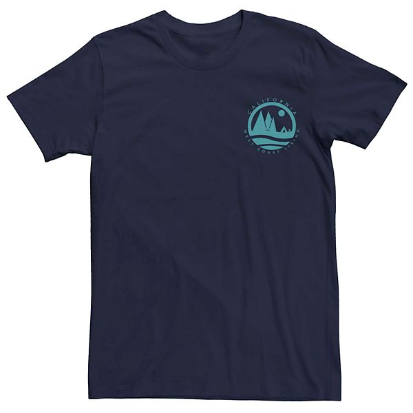 Men's California West Coast Living Logo Tee