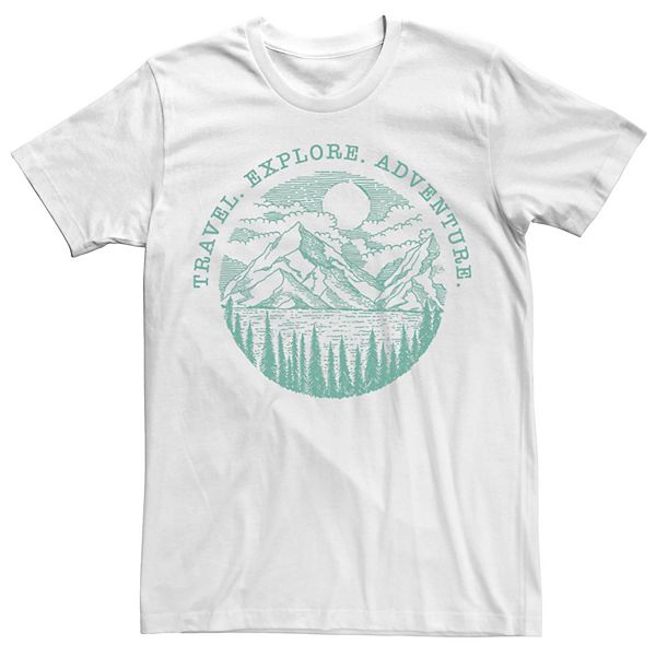 Men's Travel Explore Adventure Tee