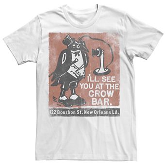 Men's Crow Bar Vintage Poster Tee