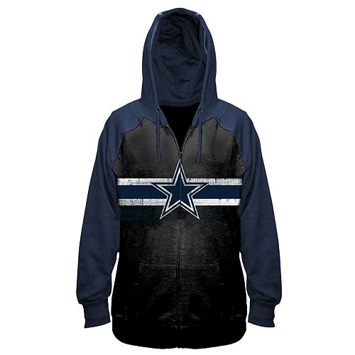 Women's Plus Size NFL Dallas Cowboys Zip-Up Hoodie