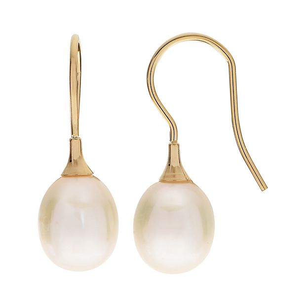 Kohls pearl hot sale drop earrings