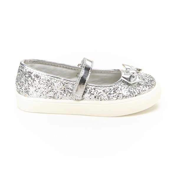 carter's glitter mary jane shoes