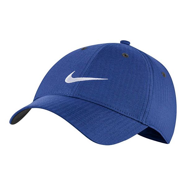 Rew Materials Nike Legacy 91 Dri-Fit Hat Size S/M Blue Mesh Fitted Baseball  Hat