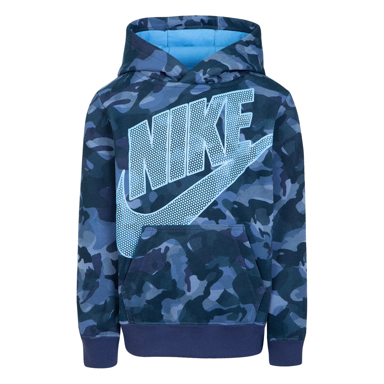 Boys 4-7 Nike Fleece Camo Pullover Hoodie