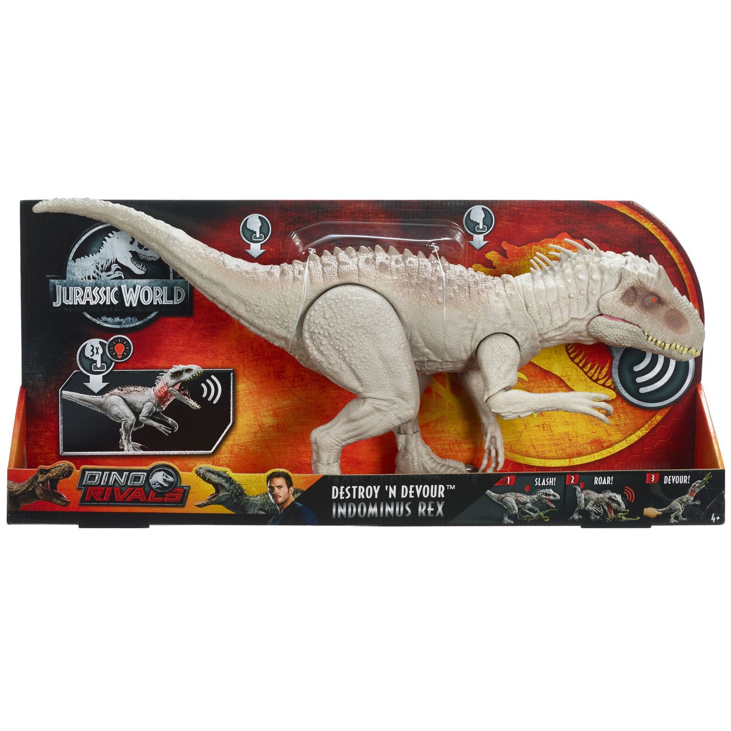 jurassic world indominus rex plush