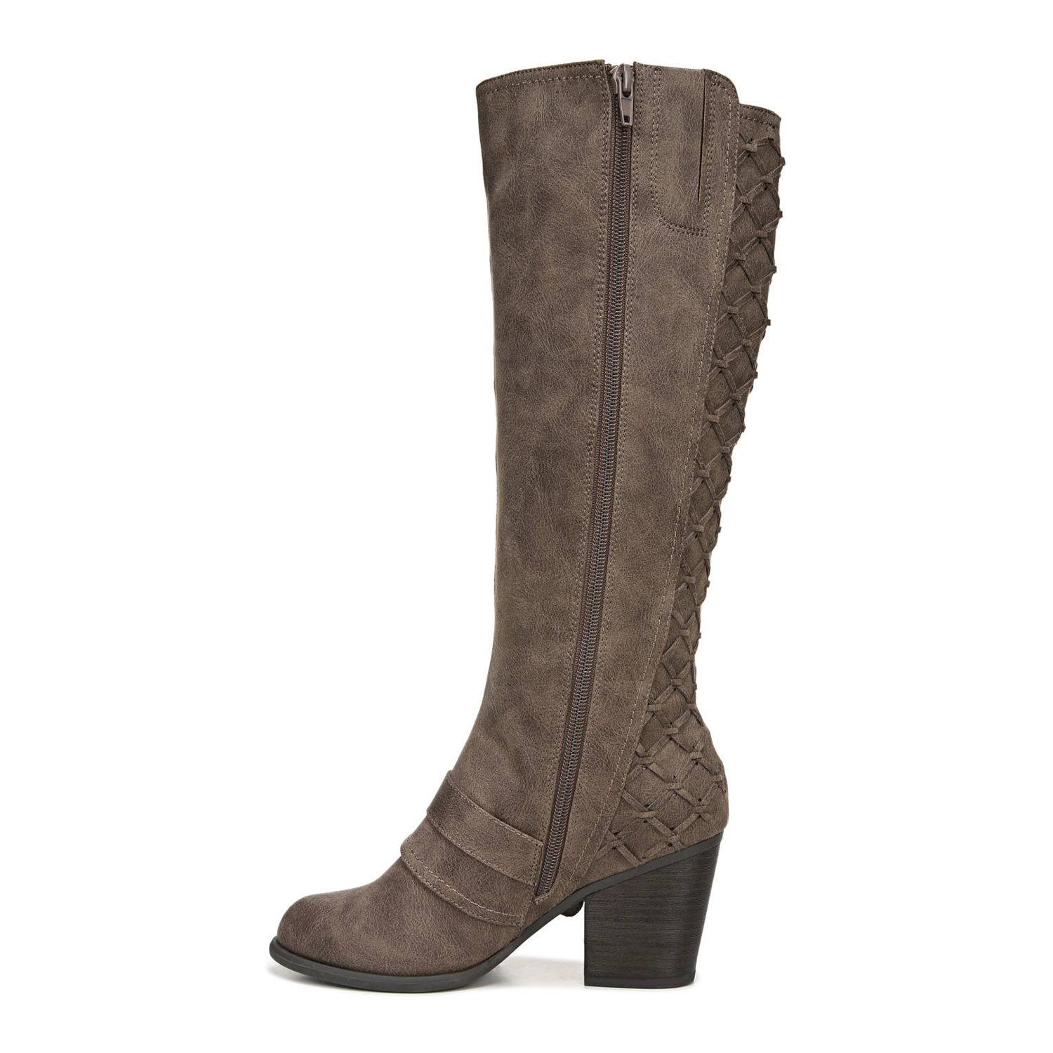 kohls black knee high boots