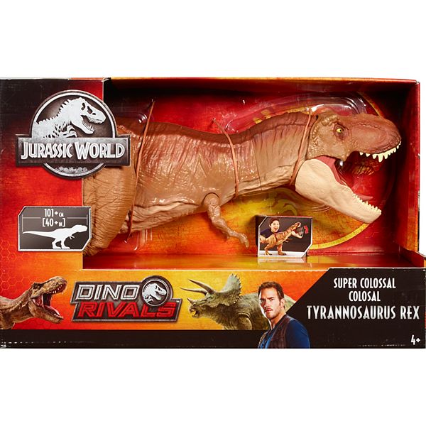 NEW Jurassic World Three Foot Super Colossal T-Rex Dinosaur Action Figure Toy 