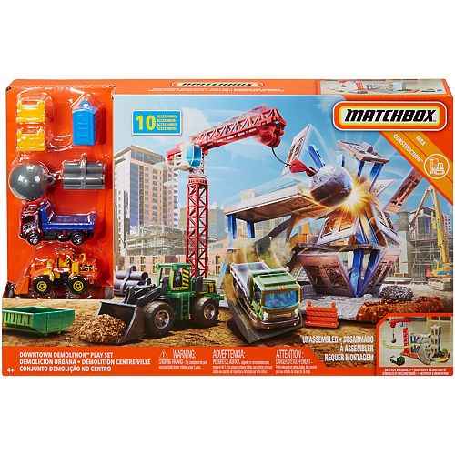 matchbox demolition playset