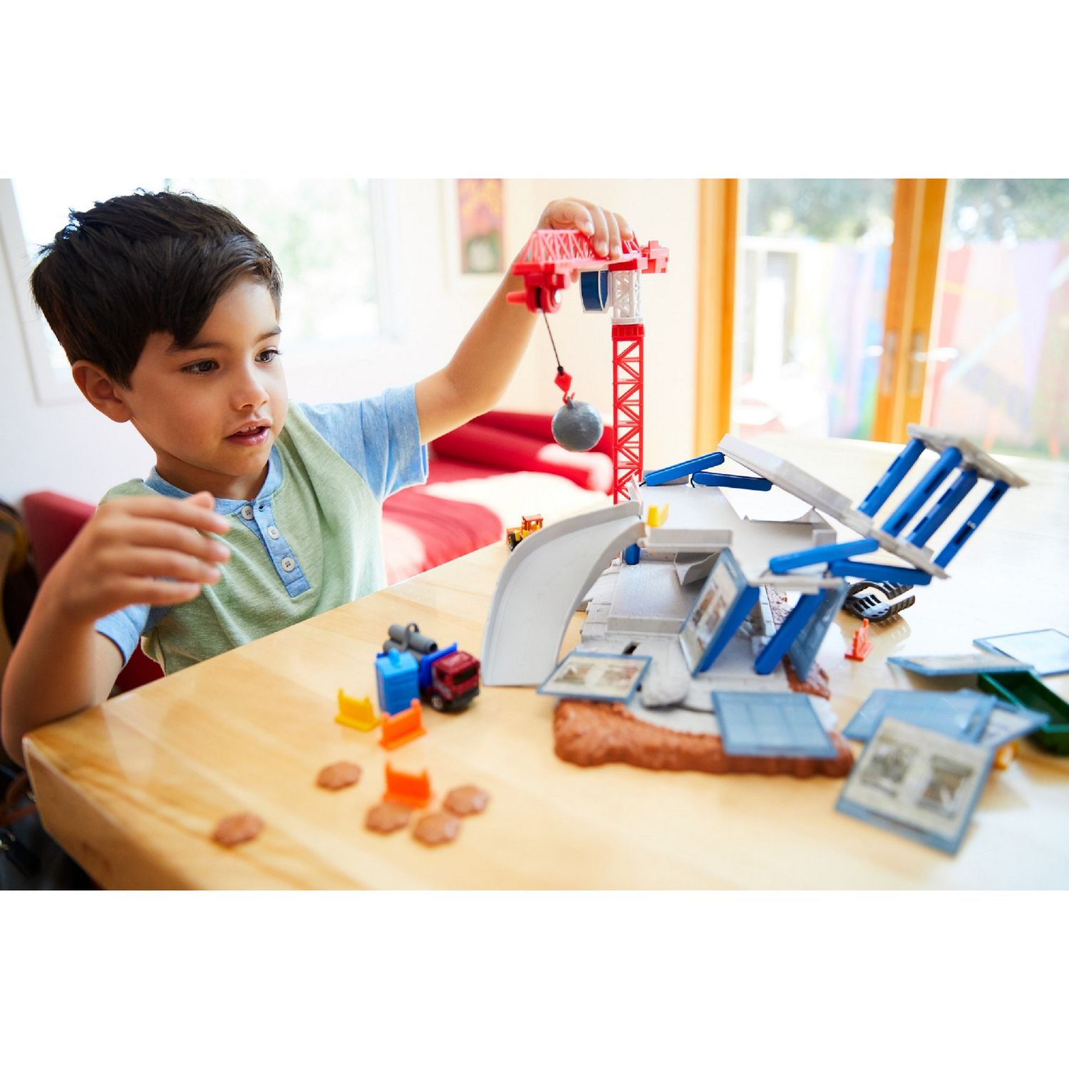 matchbox demolition playset