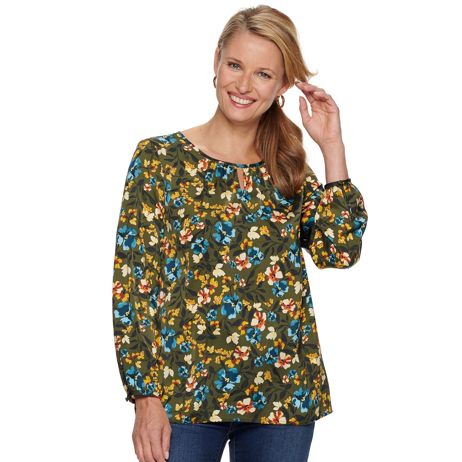 kohls peasant tops