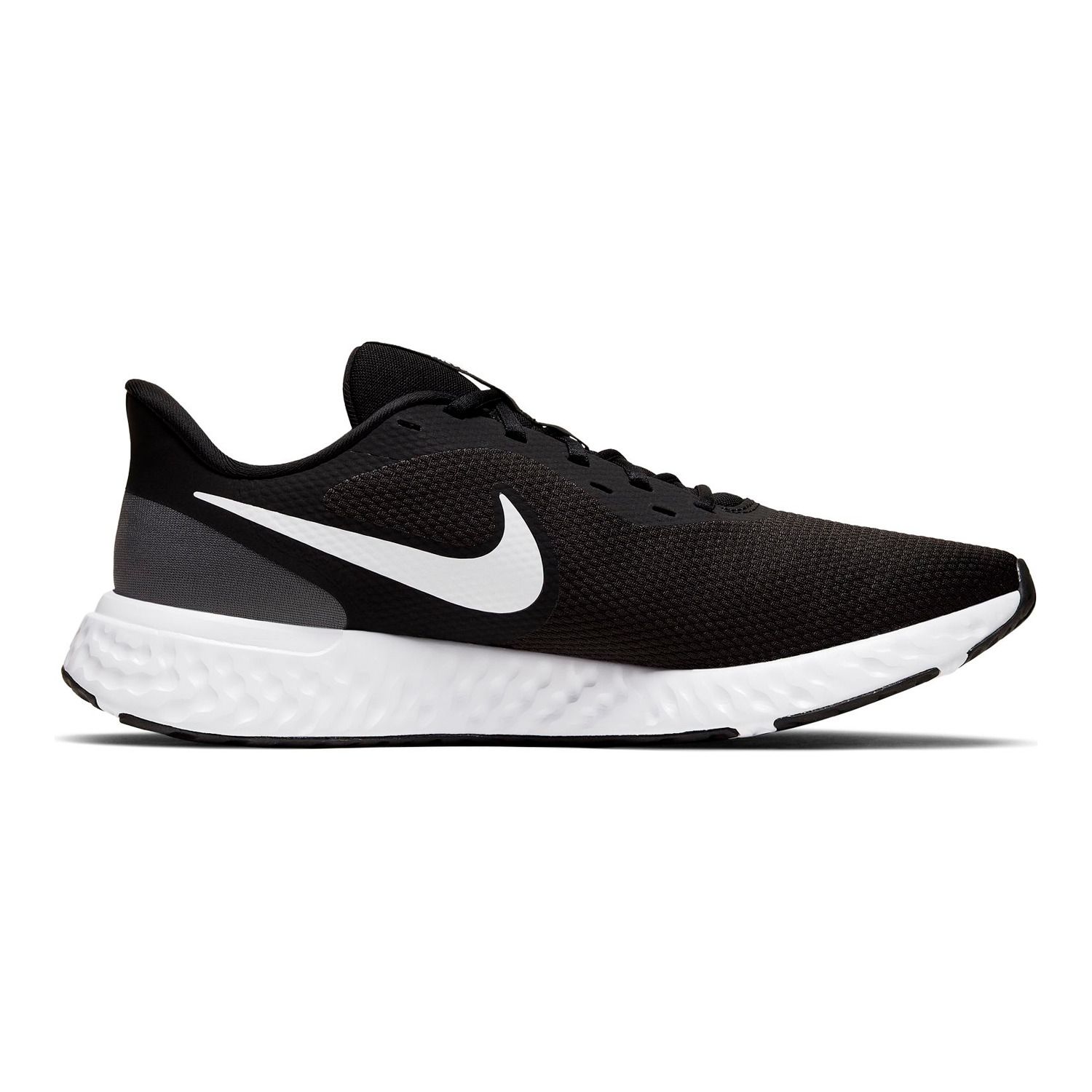 nike revolution 5 black and white speckled