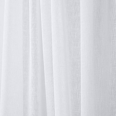 Nicole Miller 2-pack New York Belfry Sheer Window Curtains