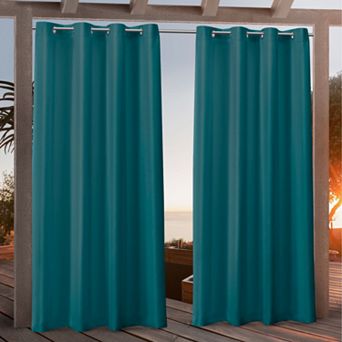 Nicole Miller New York 2-pack New York Canvas Indoor/Outdoor Window Curtains