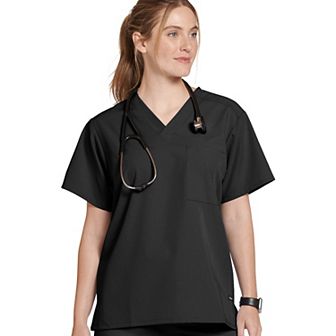Unisex Jockey® Pocket V-Neck Scrub Top