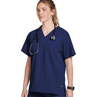 Unisex Jockey® Pocket V-Neck Scrub Top