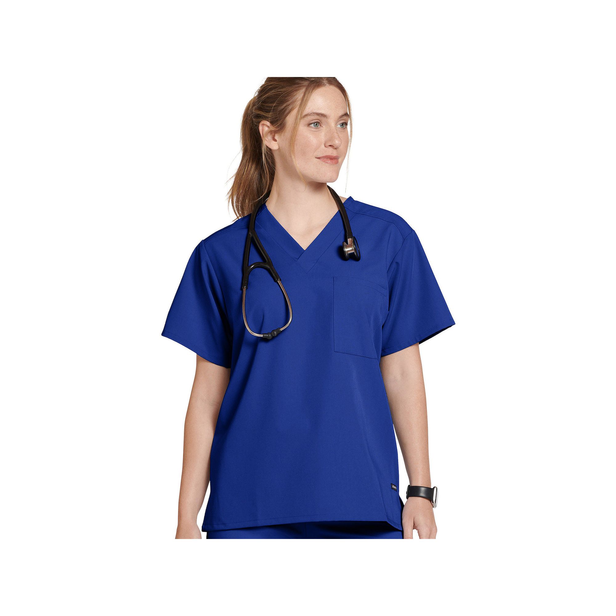 Big & Tall Unisex Jockey® 1-Pocket Scrub Top, Womens, Size: XXL, Blue