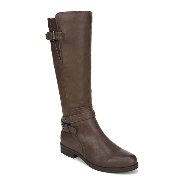 Burlington II Long Leather Riding Boot Wide Calf