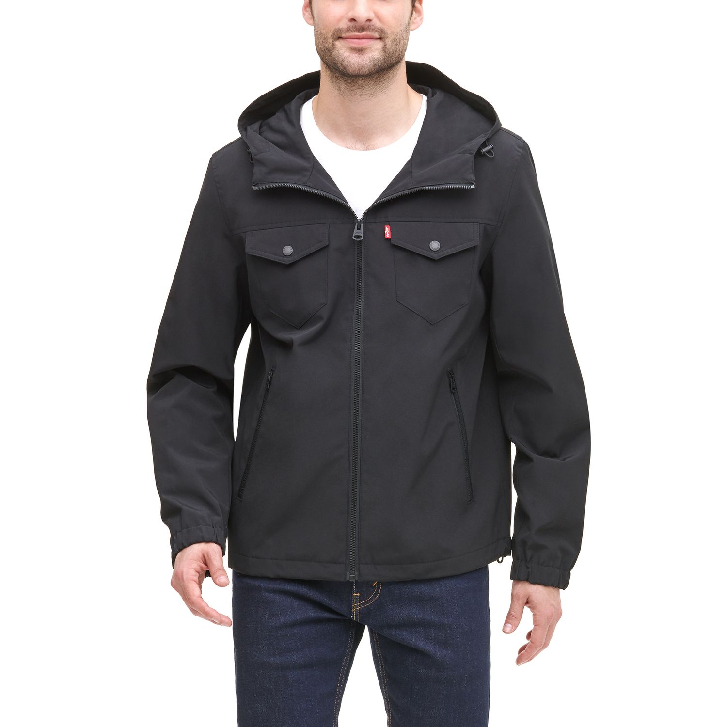 levi's rain coat