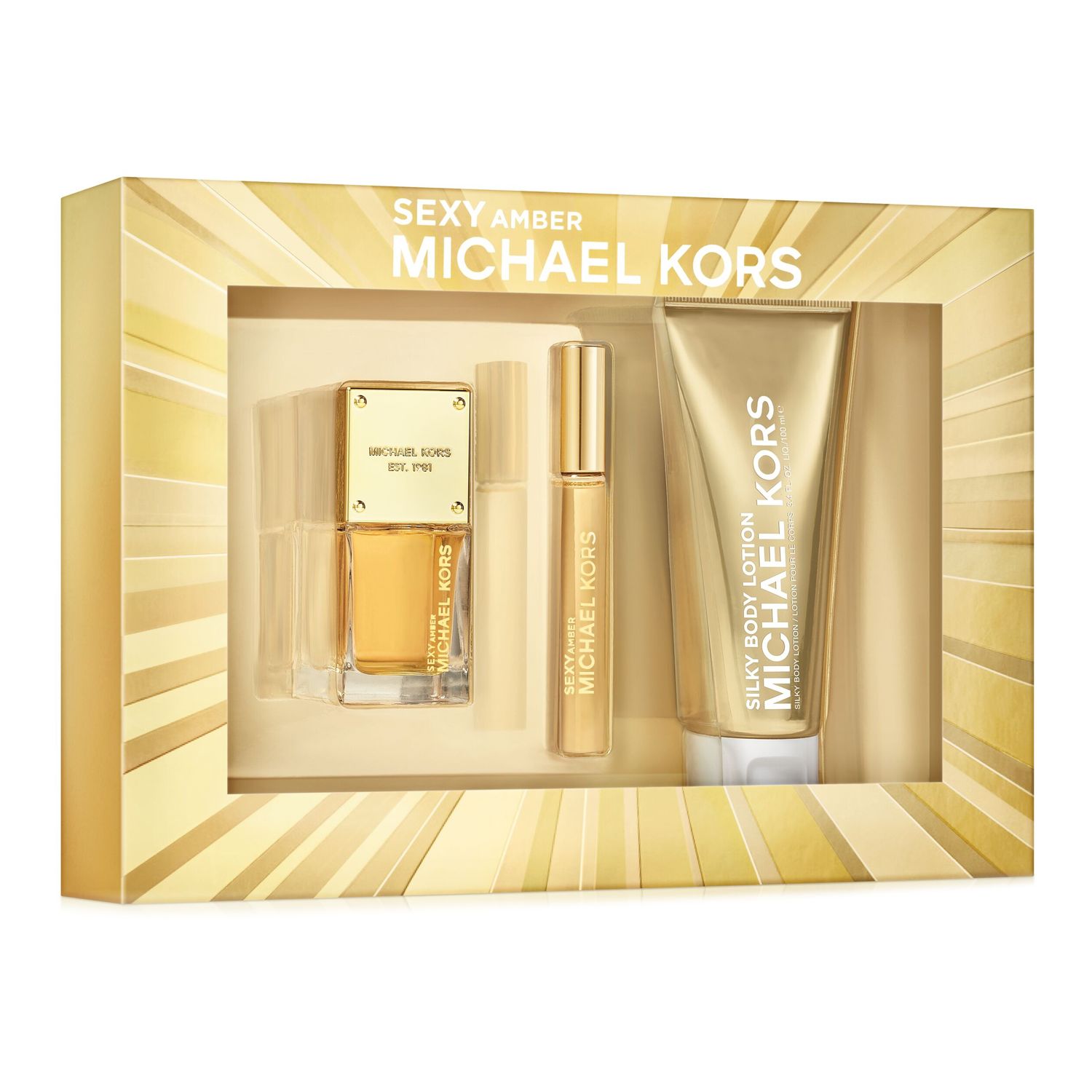 michael kors gold collection gift set 3 x 30ml