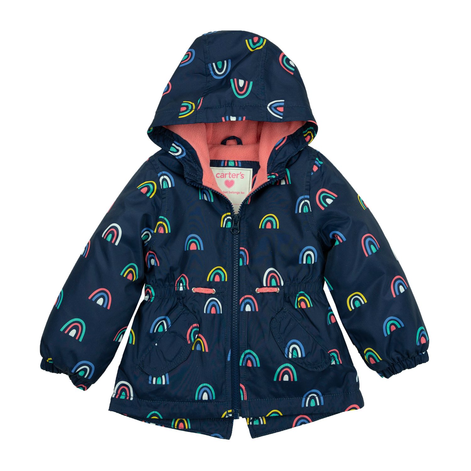 rainbow jacket girl