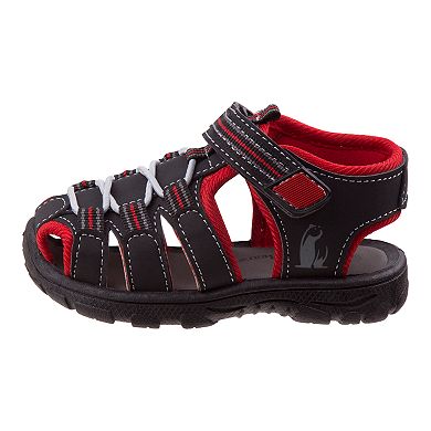 Rugged Bear Stripe Toddler Boys' Fisherman Sandals