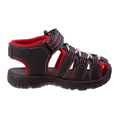 Rugged Bear Stripe Toddler Boys' Fisherman Sandals