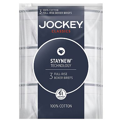 Men's Jockey® 3-Pack Lightweight Classic 5" Boxer Brief