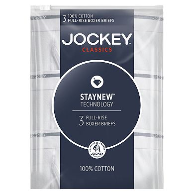 Men's Jockey® Classic 3-pack Lightweight Boxer Briefs