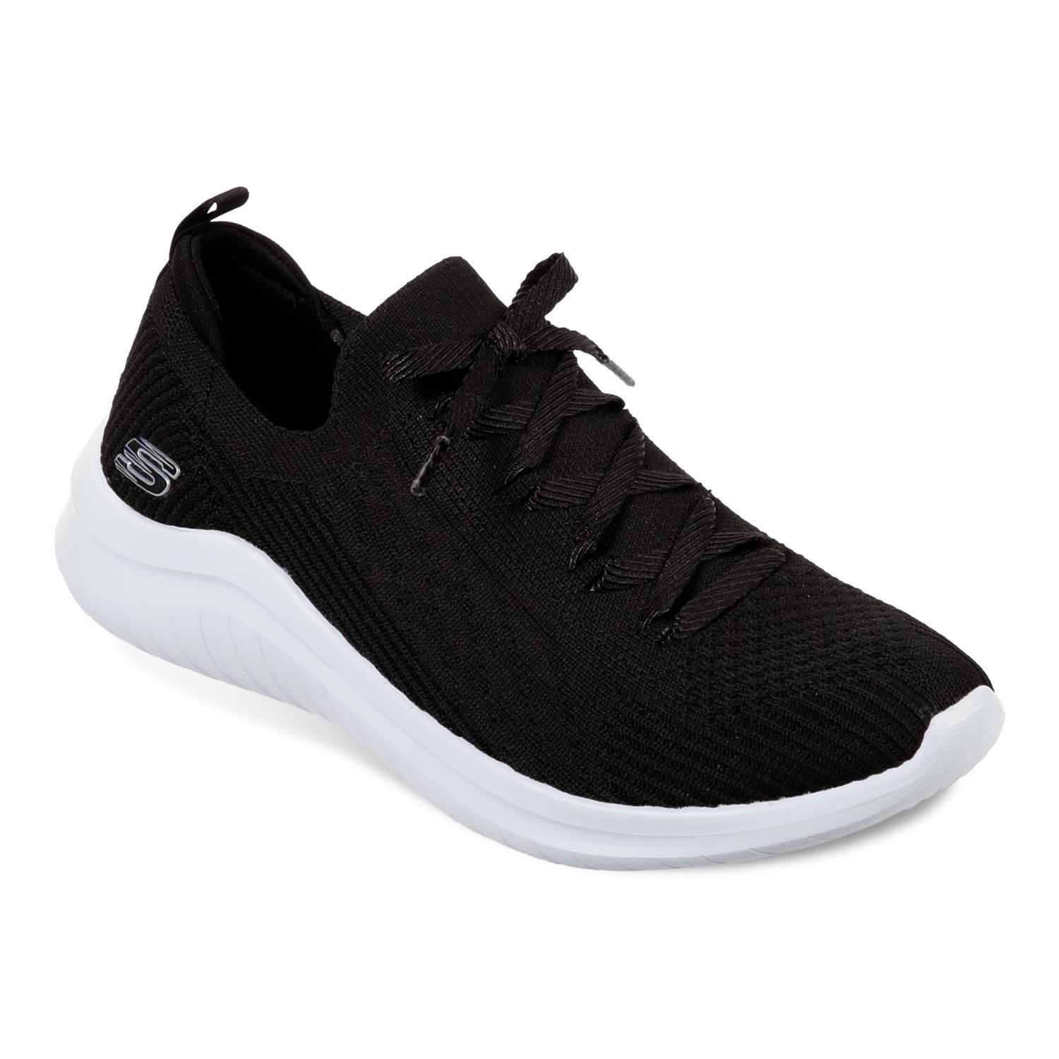 skechers lightweight memory foam black