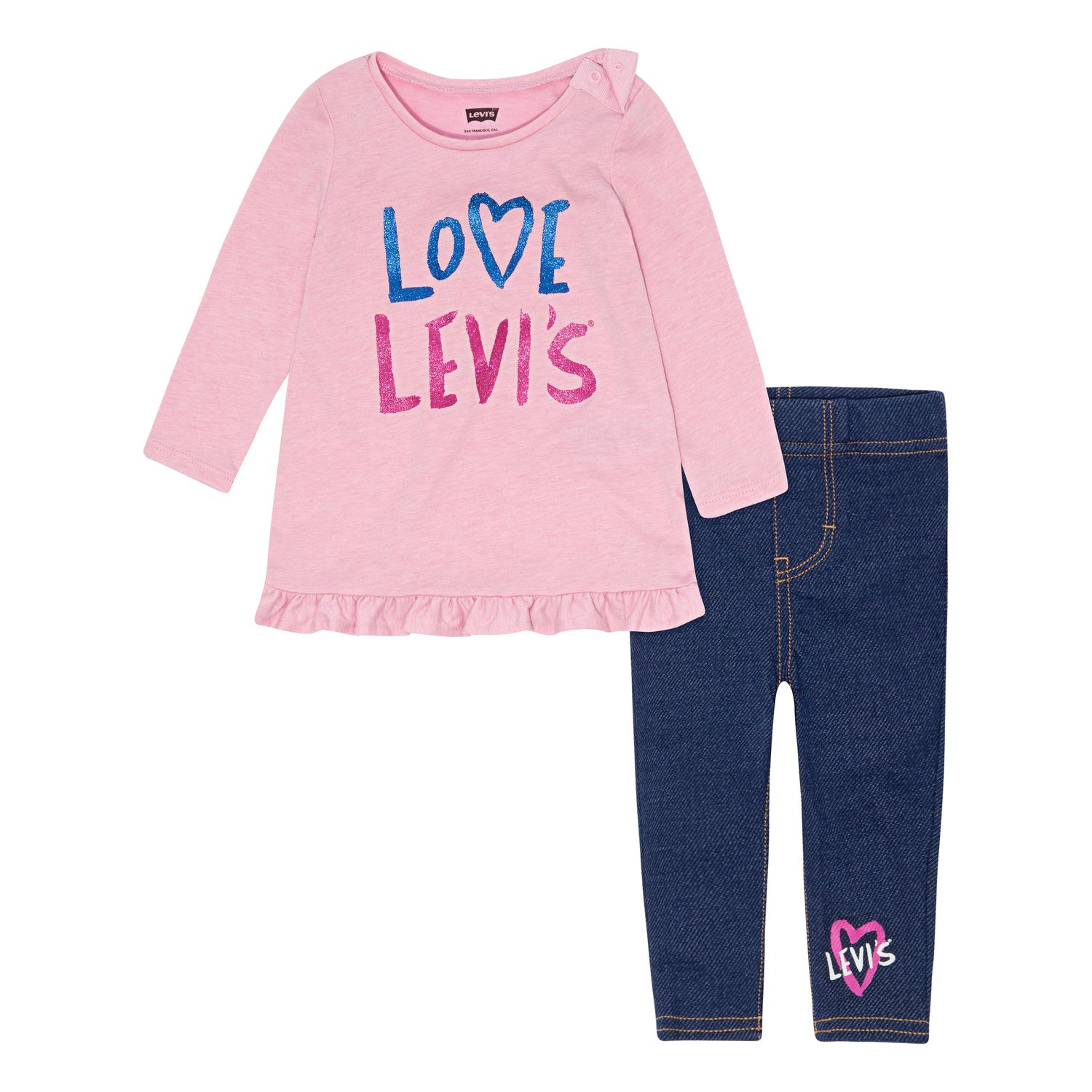 infant girl levi jeans