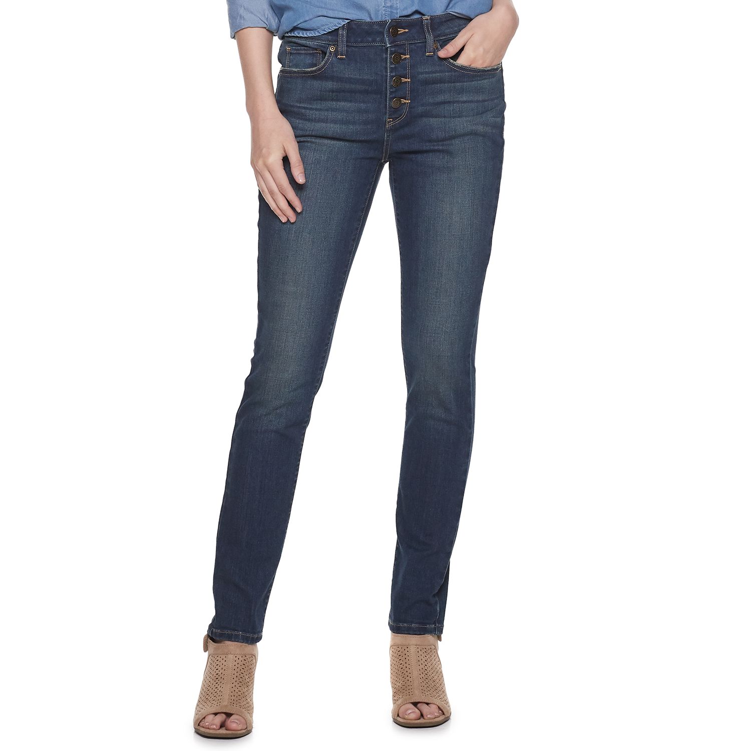 high waisted jeans kohls