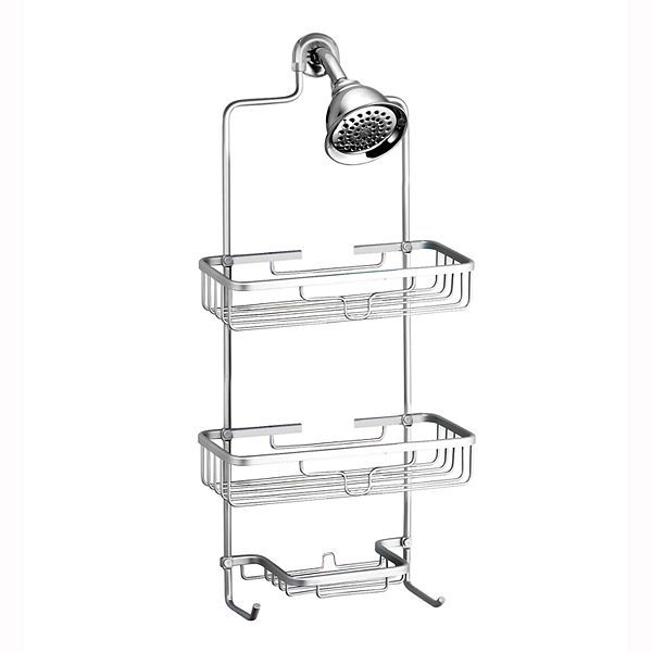 Popular Bath Vegas Aluminum Shower Caddy