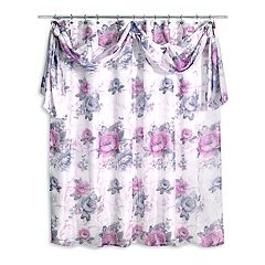 NEW Louis Vuitton black purple Shower Curtain Sets • Kybershop