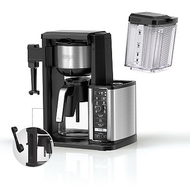 Ninja Specialty Coffee Maker with Fold-Away Frother & Glass Carafe CM401