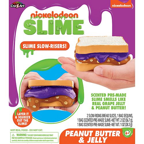 Nickelodeon Peanut Butter Jelly Squeezies Medium Box Kit By