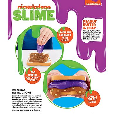 Nickelodeon Peanut Butter & Jelly Squeezies Medium Box Kit By Cra-z-art