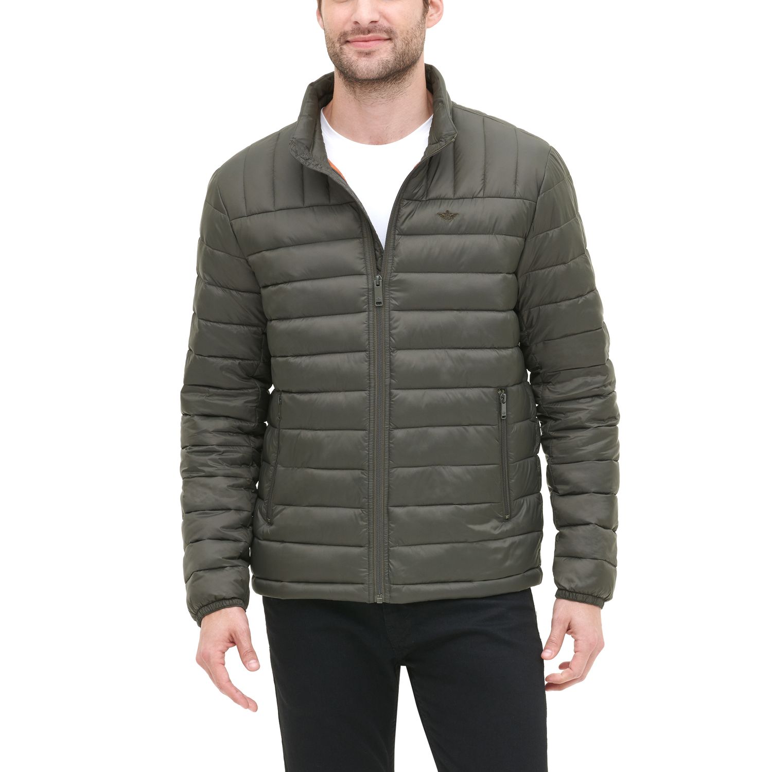 reebok packable lightweight puffer jacket