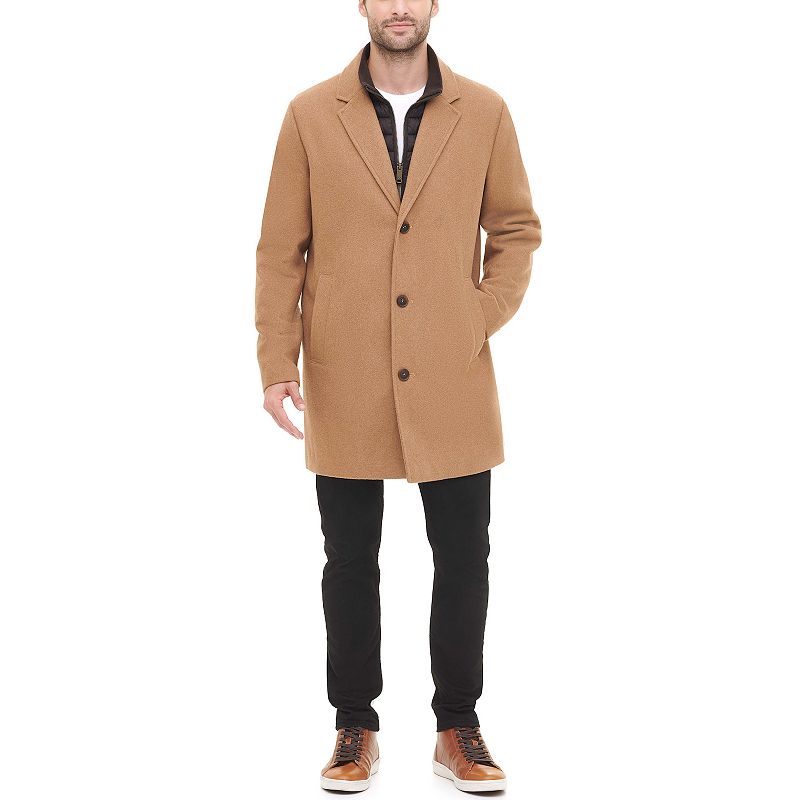 Men's pea on sale coats at kohl's