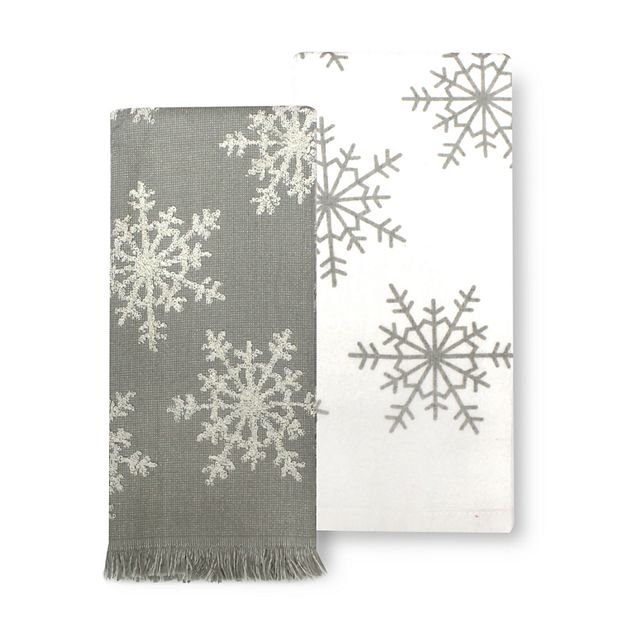 Friends Are Like Snowflakes Kitchen Towel