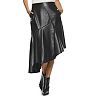 Women's Apt. 9 + Cara Santana Faux Leather Asymmetrical Skirt