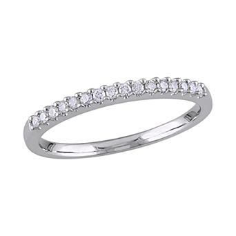 Stella Grace Sterling Silver 1/8 ct Diamond Ring