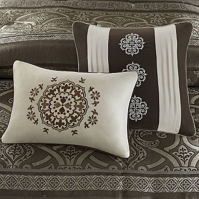 Madison Park Essentials Alexine Jacquard Complete Bedding Set