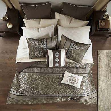 Madison Park Essentials Alexine Jacquard Complete Bedding Set