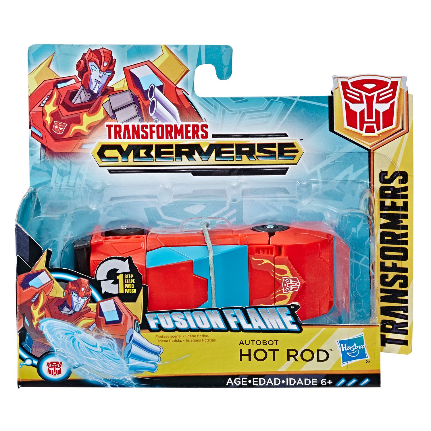transformers cyberverse hot rod
