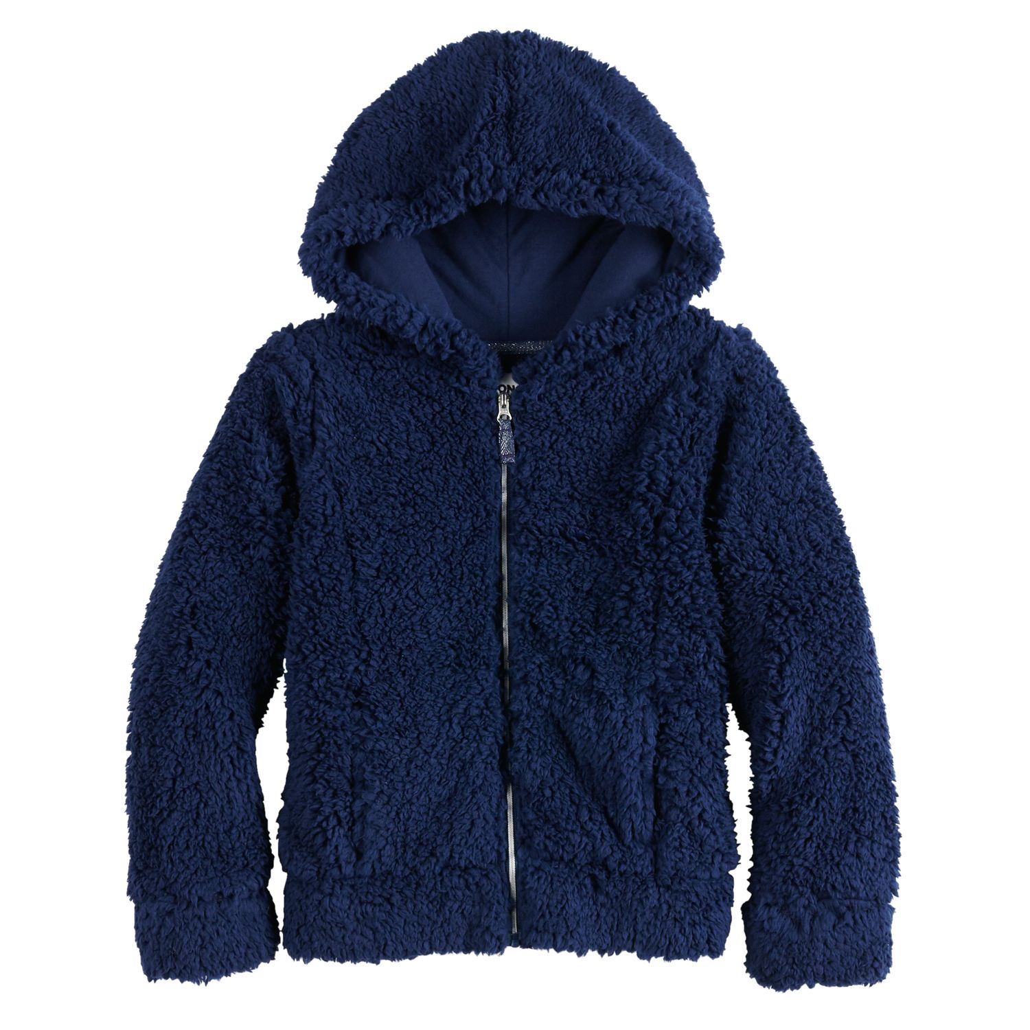 girls sherpa hoodie
