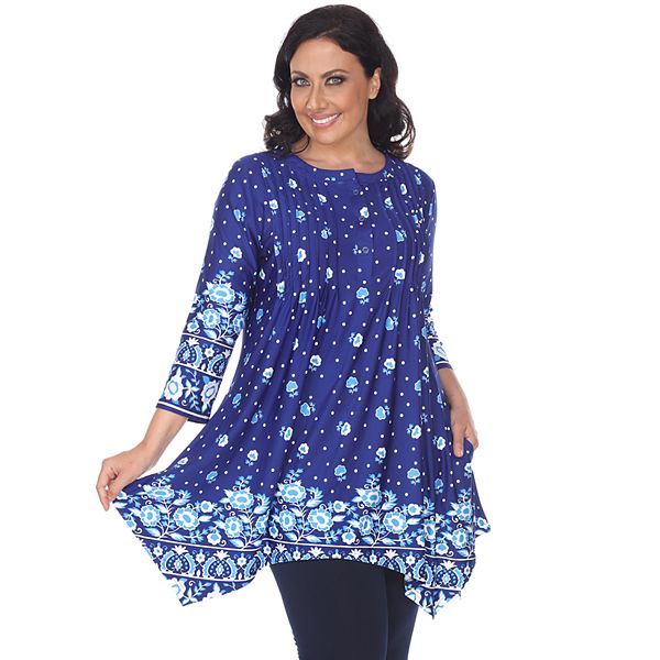 Plus Size White Mark Magdalena Tunic Top