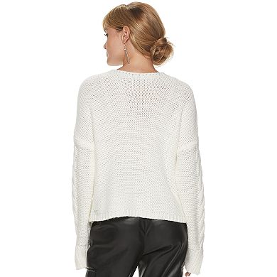 Women's Apt. 9 + Cara Santana Cable Sweater